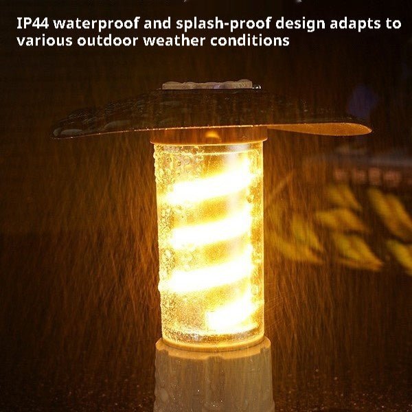 Camping Lamp Outdoor Portable LED Tent Light, Rechargeable Flashlight for Yard, Hiking & Emergency Use