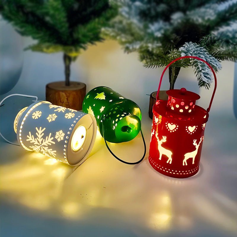 Nordic Christmas LED Lanterns, Creative Holiday Decoration Lights