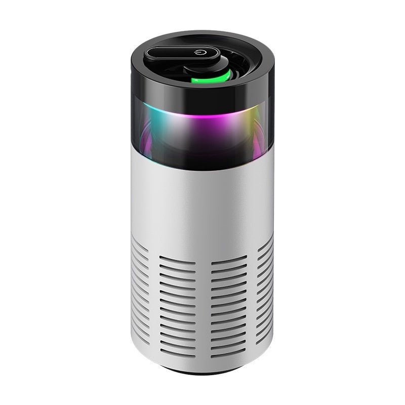 Portable Car & Home Air Purifier with Colorful LED, Formaldehyde & Odor Removal