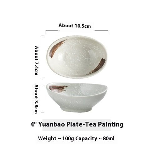 Japanese Ceramic Sauce & Dipping Bowls – Small Tableware for Condiments and Side Dishes