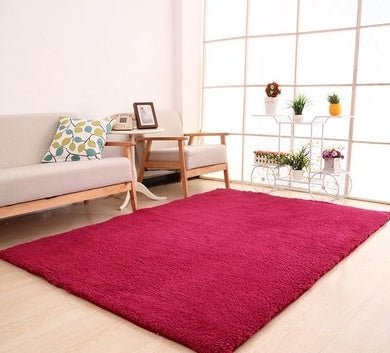 Soft Fluffy White Area Rug – Plush Carpet for Living Room, Bedroom, Sofa & Home Floor Decor