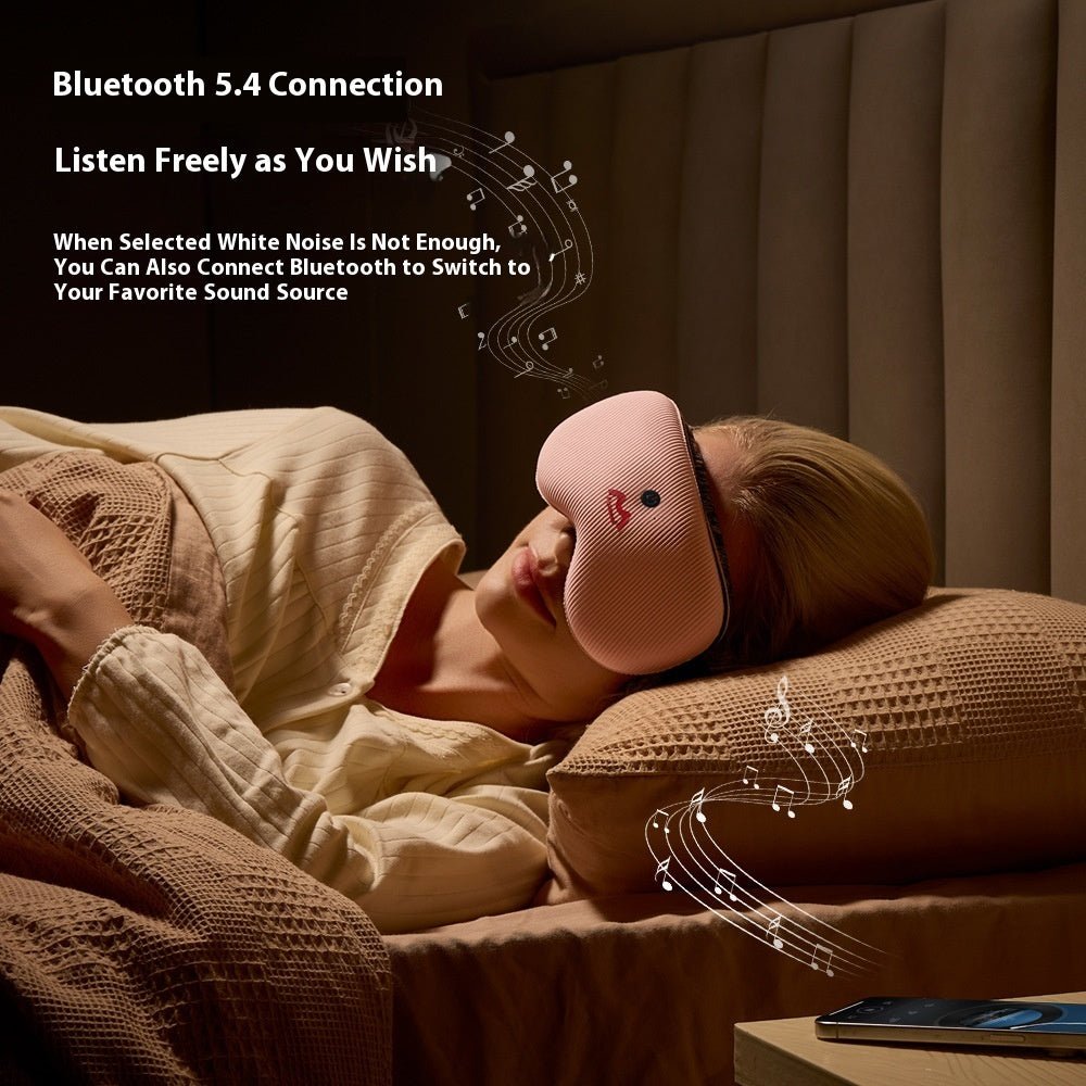 Bluetooth Sleep Mask with White Noise & Music for Better Sleep - DonoHome