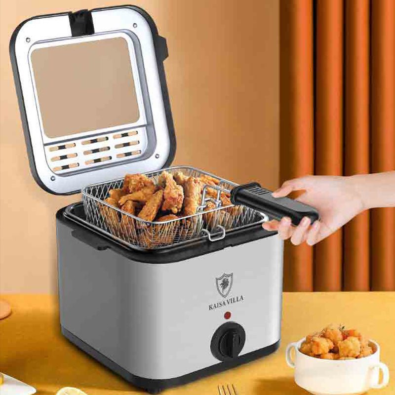 Multifunctional Electric Deep Fryer with 2.5L Capacity for Home Cooking