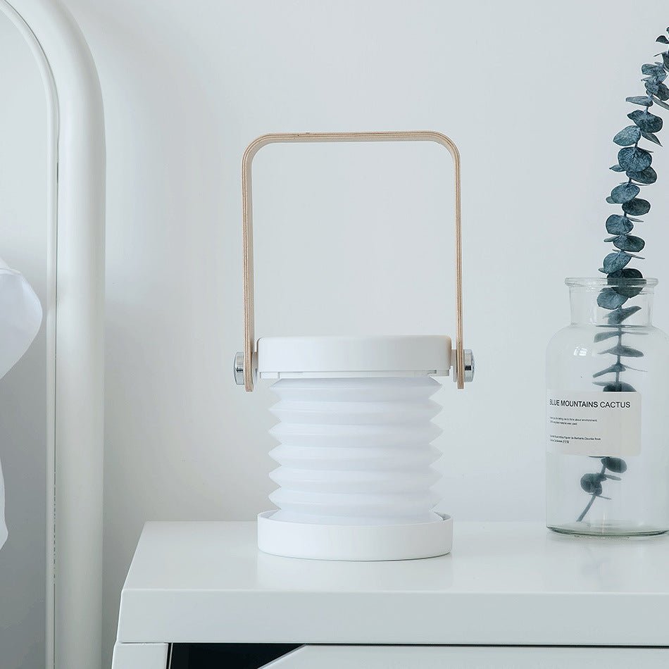 Foldable LED Lantern Lamp, Portable USB Rechargeable with Touch Control