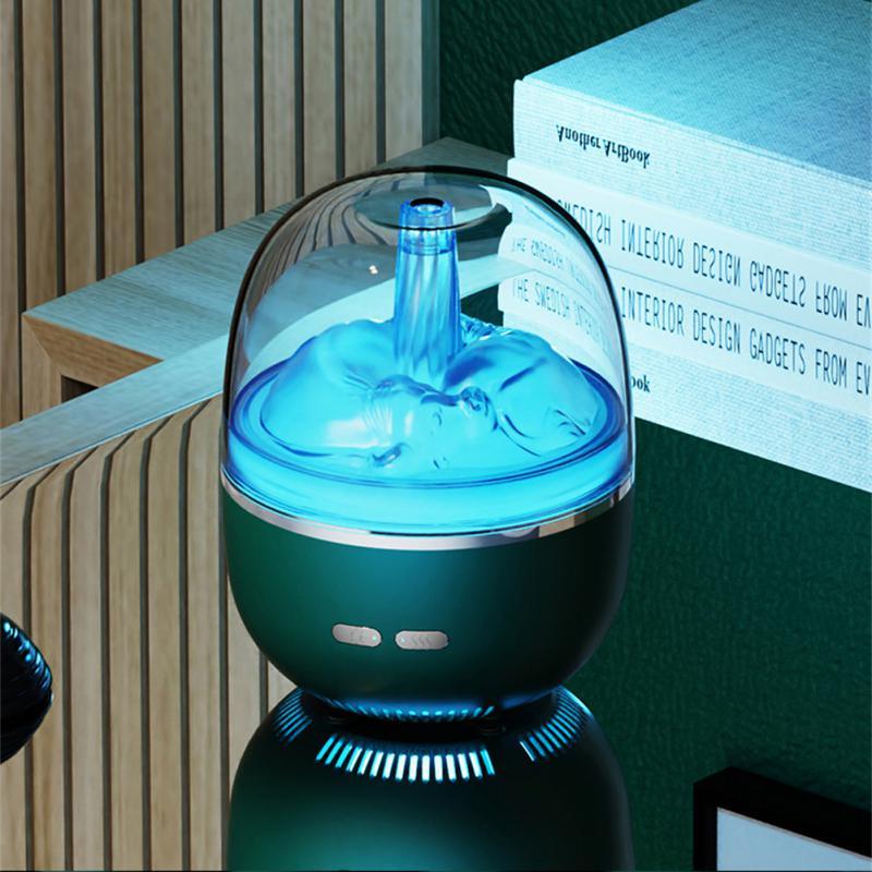 Ultrasonic Aroma Diffuser & Air Humidifier with Colorful LED Lights