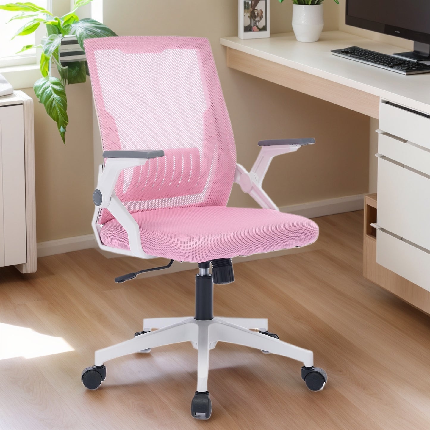Ergonomic Office Chair Computer Desk Chair Comfy With Adjustable Lumbar Support - DonoHome
