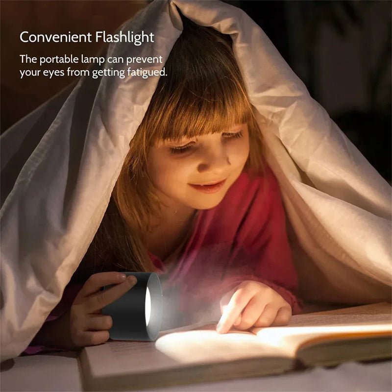 Multifunction LED Desk Lamp with Magnetic Mount, 360° Rotation & USB Rechargeable