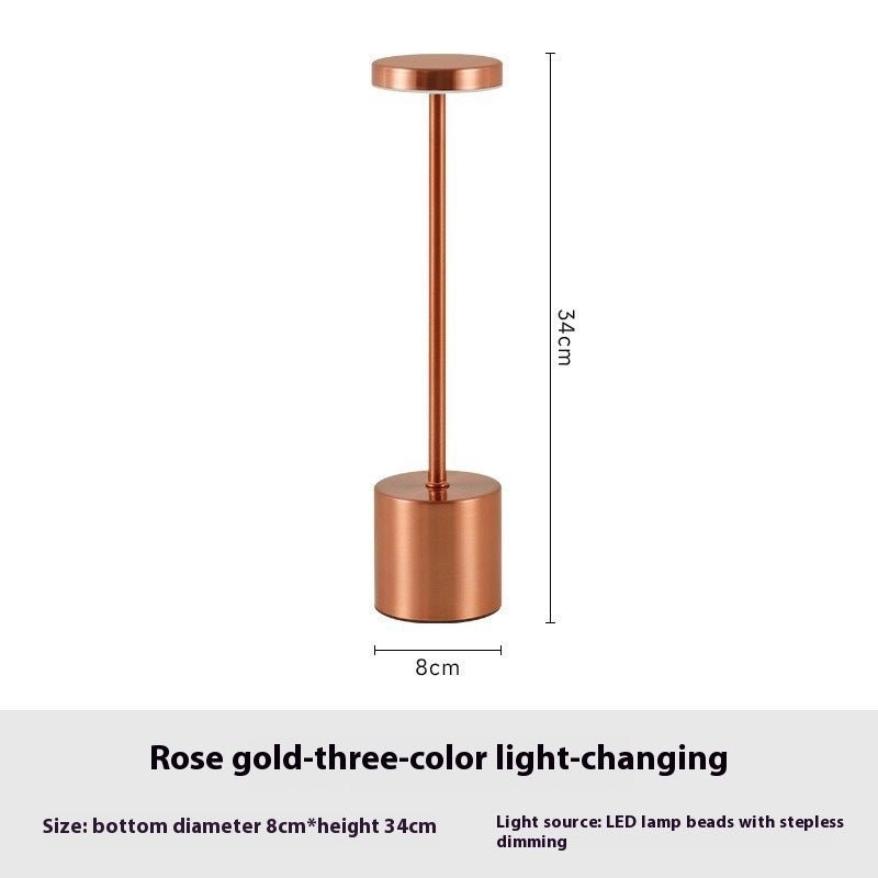 Modern LED Rechargeable Bedside & Dining Table Night Lamp