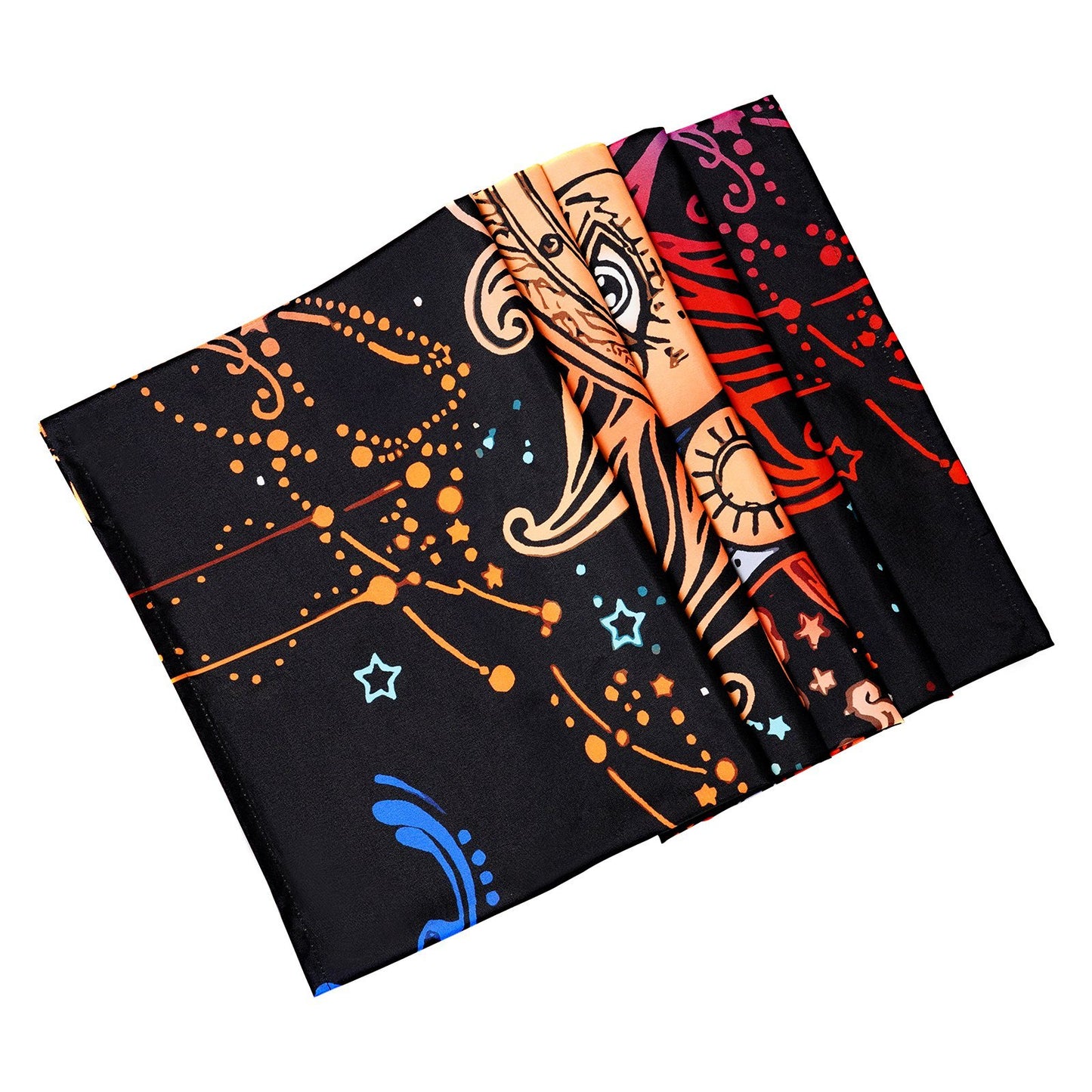 Sun and Moon Tapestry – Psychedelic Mystic Floral Vintage Wall Hanging Decor