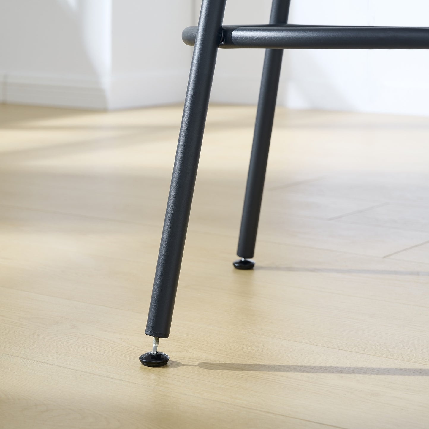 Round Bar Table And Stool Set With Shelf, Upholstered Stool With Backrest, Rustic Brown, 24.17 W X 2