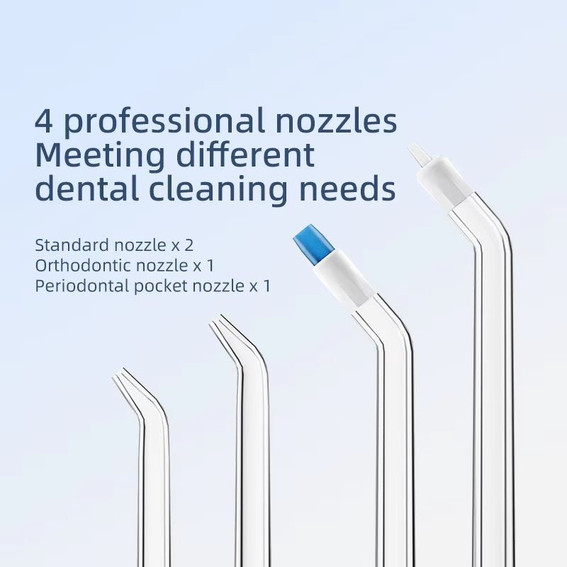 LANSON 310 Portable Electric Oral Irrigator – IPX7 Waterproof Foldable Water Flosser for Dental Care - DonoHome