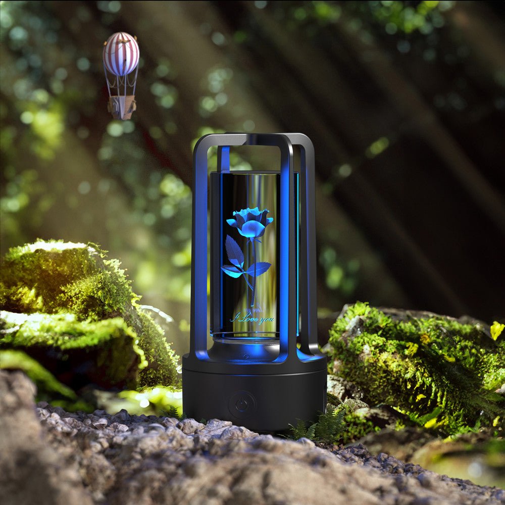 2-in-1 Bluetooth Speaker and Dimmable LED Lamp, Touch Control Night Light