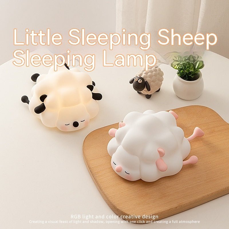 Cute Cartoon Animal Silicone LED Night Light, USB Rechargeable & Dimmable