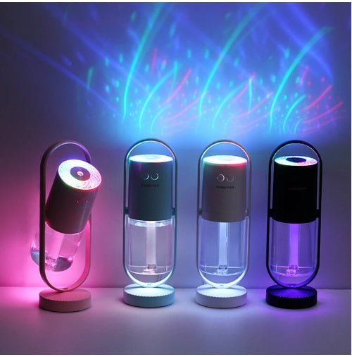 Portable Ultrasonic USB Air Humidifier with Projection Night Light