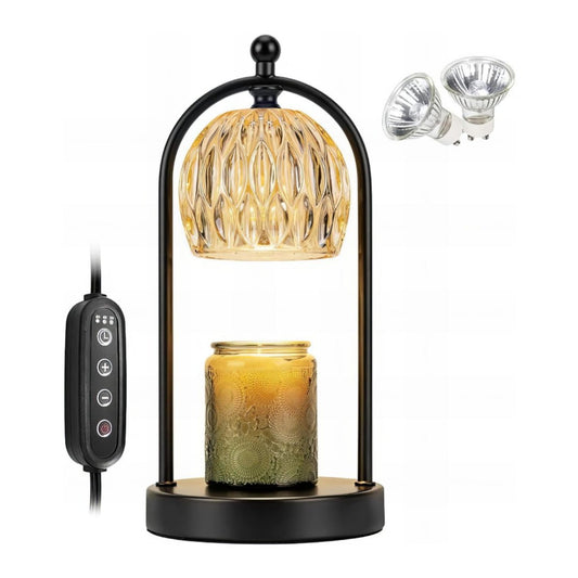 Aromatherapy Candle Warmer Lamp – Decorative Home Lighting with Adjustable Brightness & Timer