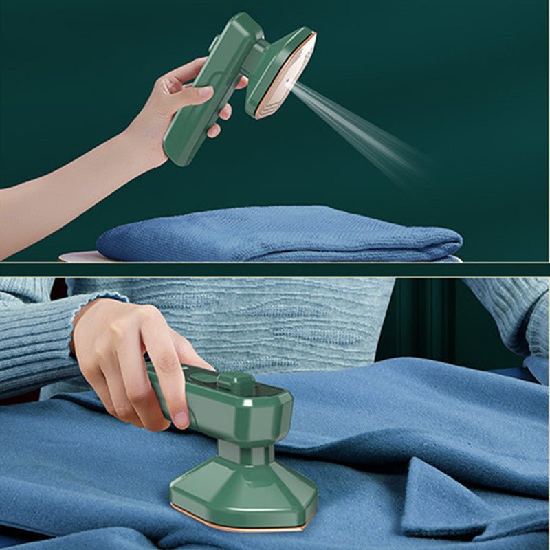 Portable Handheld Steam Ironing Machine for Wet & Dry Use, Dual-Temp Settings