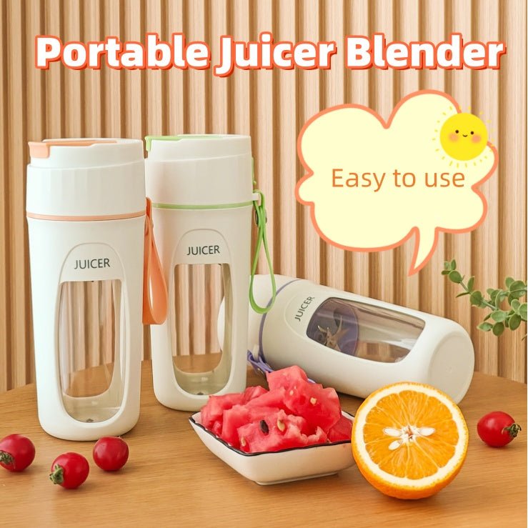 Portable USB Rechargeable Blender, Electric Juicer Cup for Shakes & Smoothies