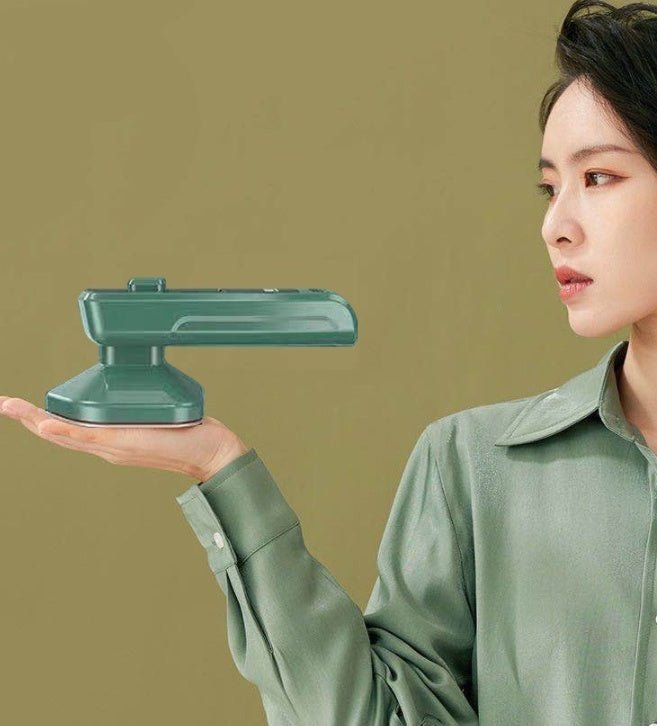 Portable Handheld Steam Ironing Machine for Wet & Dry Use, Dual-Temp Settings