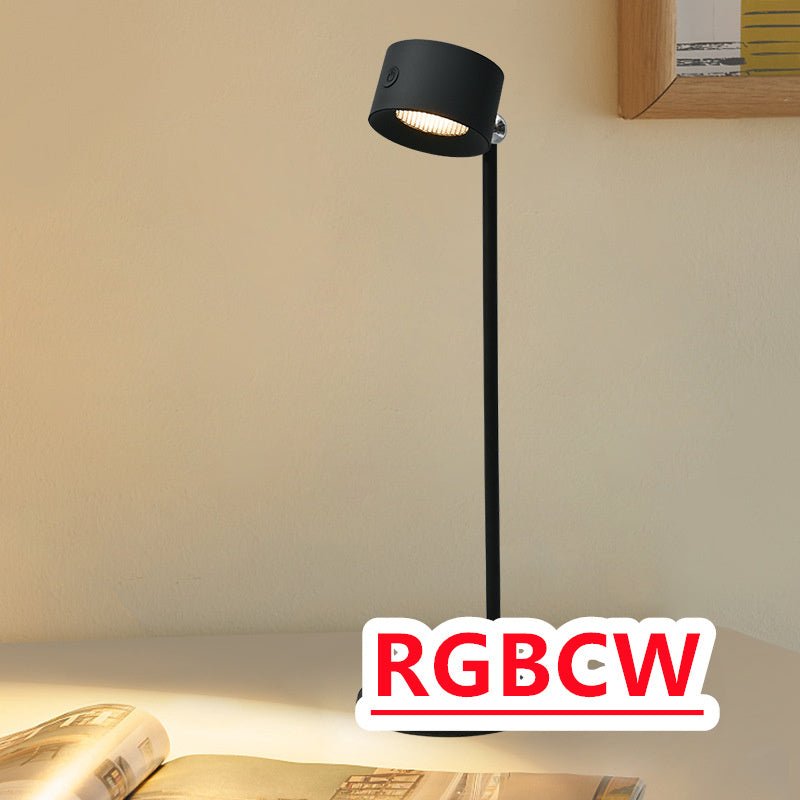 Multifunction LED Desk Lamp with Magnetic Mount, 360° Rotation & USB Rechargeable