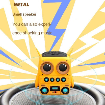 Cute Minion Robot Bluetooth Speaker – Portable Wireless Cartoon Speaker for Kids & Home Decor