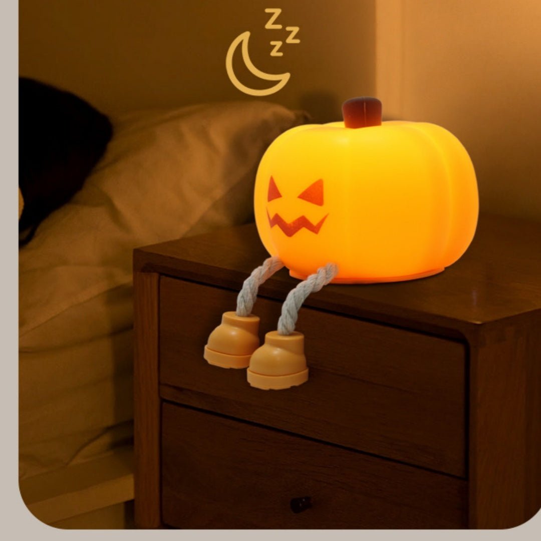 Halloween Creative Pumpkin Atmosphere Night Lamp for Home & Holiday Decor