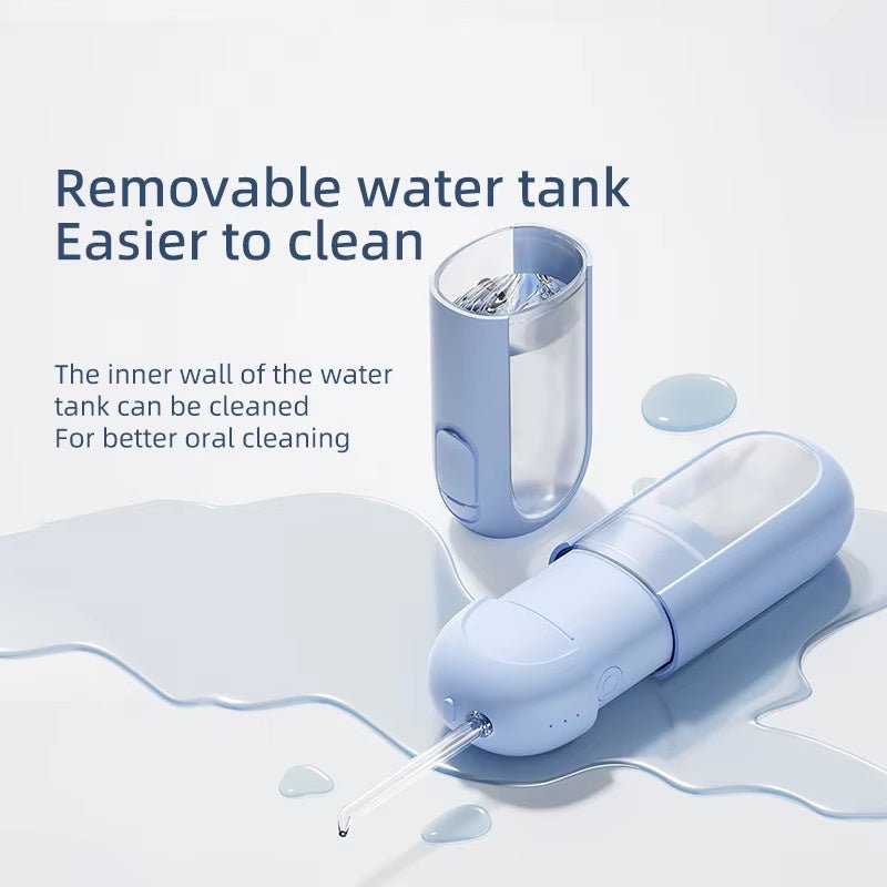 LANSON 310 Portable Electric Oral Irrigator – IPX7 Waterproof Foldable Water Flosser for Dental Care - DonoHome