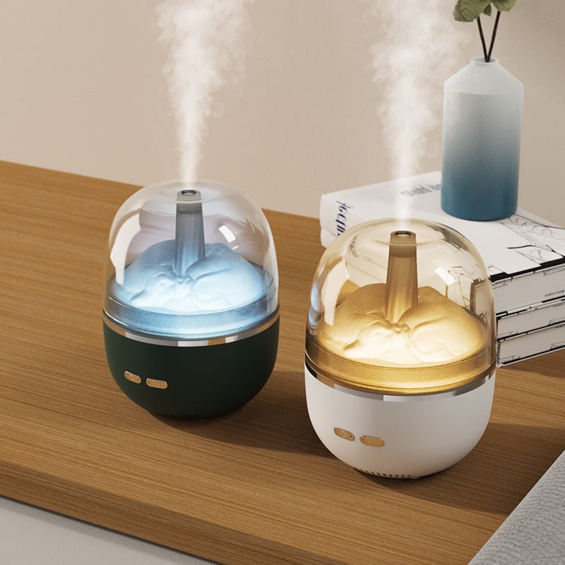 Ultrasonic Aroma Diffuser & Air Humidifier with Colorful LED Lights