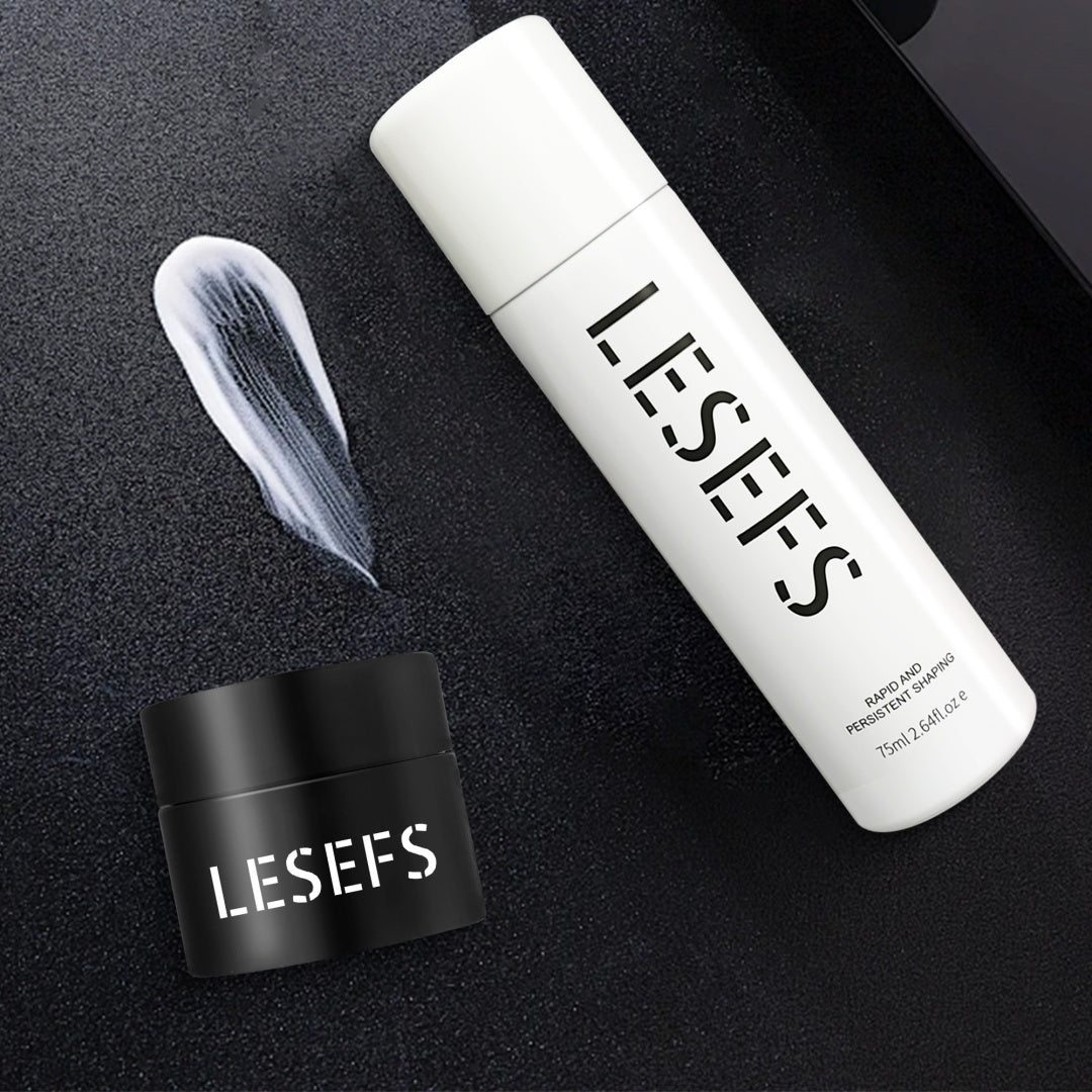 Men’s Hair Gel and Mud Set – Strong Hold, Long-lasting Styling, Non-sticky Finish