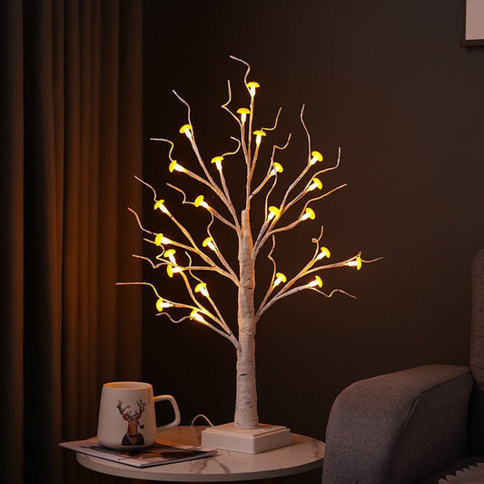 LED Mushroom Tree Lamp – Decorative Indoor Table Light for Home & Bedroom
