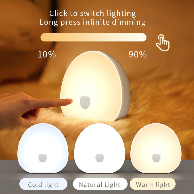 Rechargeable Baby Night Light with Timer, Feeding Comforter Lamp for Infant Nursery & Sleep Aid