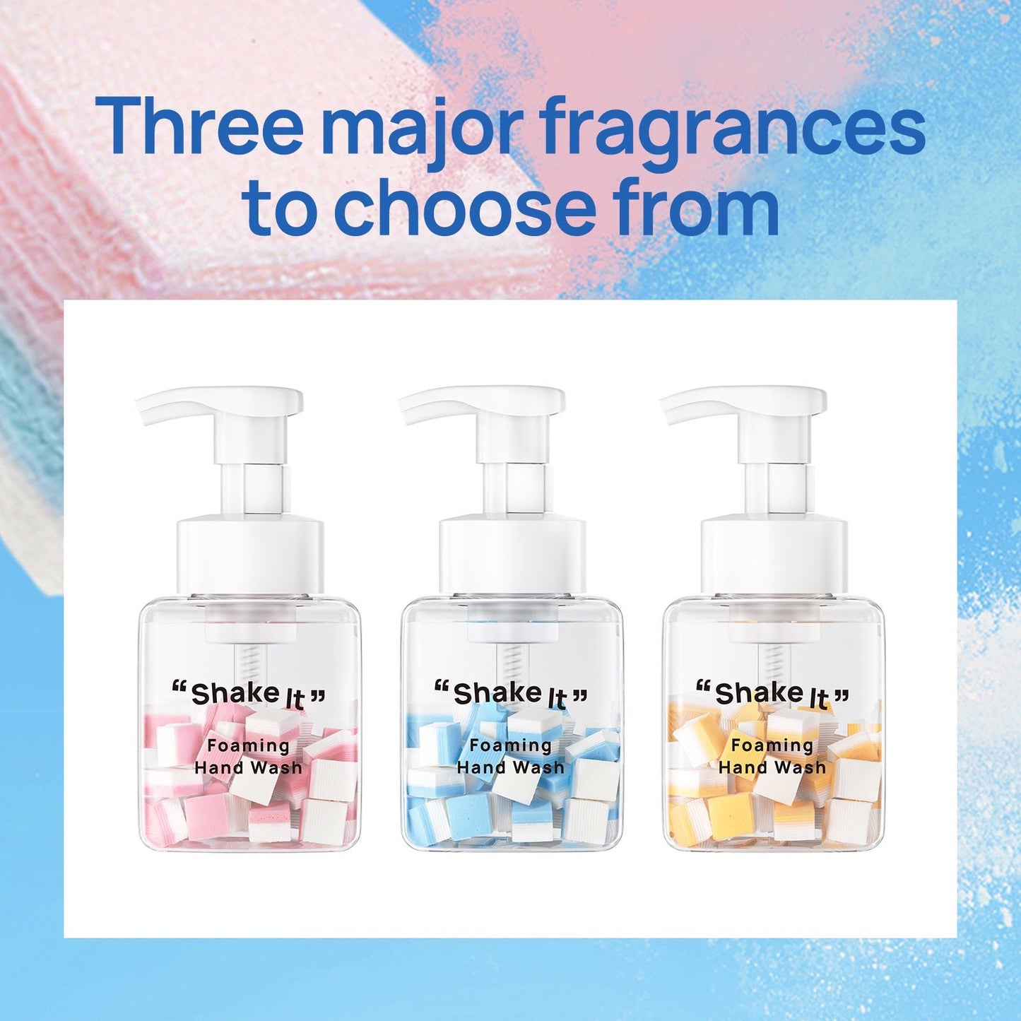 DIY Shake Foam Hand Sanitizer – Colorful Cube Foaming Hand Wash, Fun & Effective Cleaning Soap