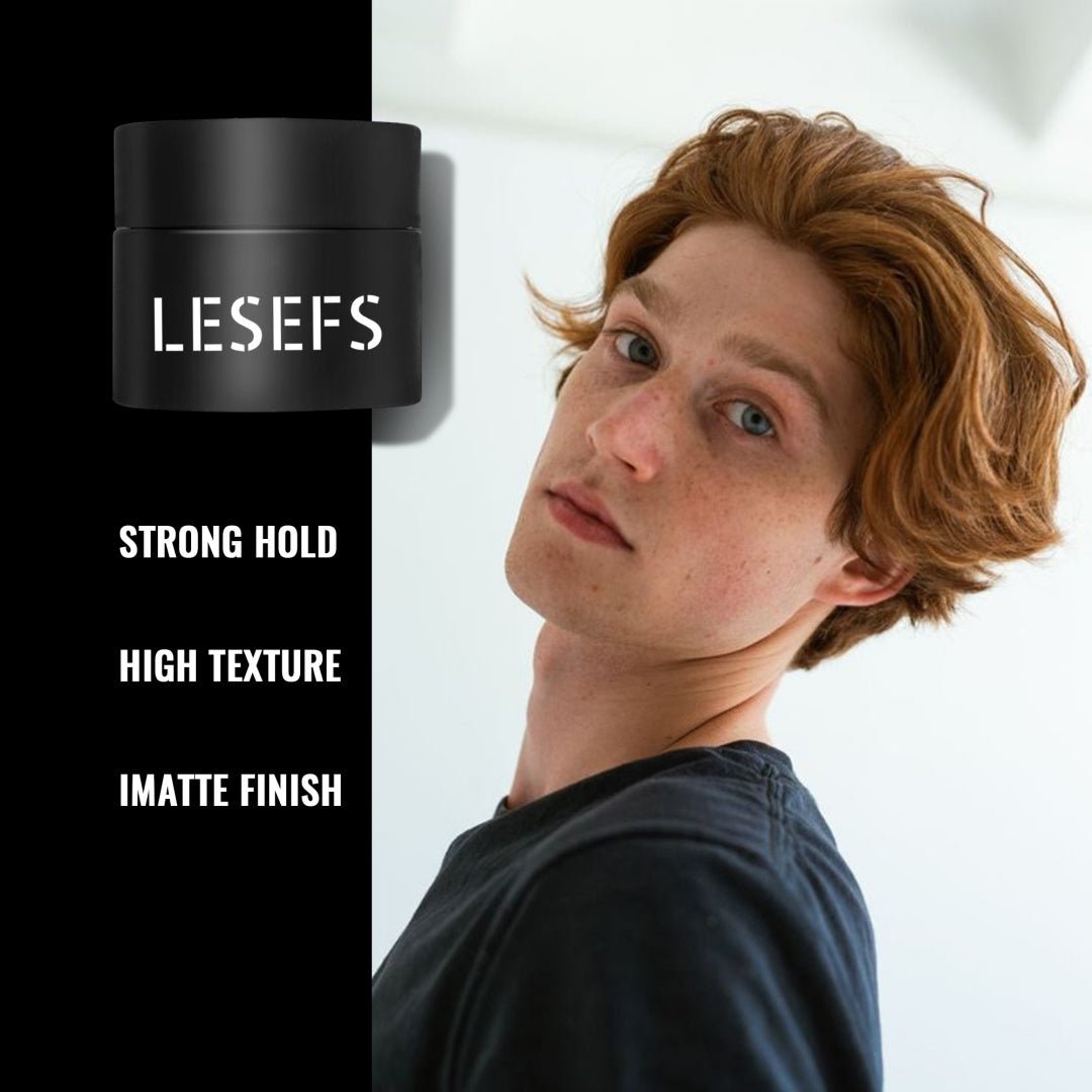 Men’s Hair Gel and Mud Set – Strong Hold, Long-lasting Styling, Non-sticky Finish