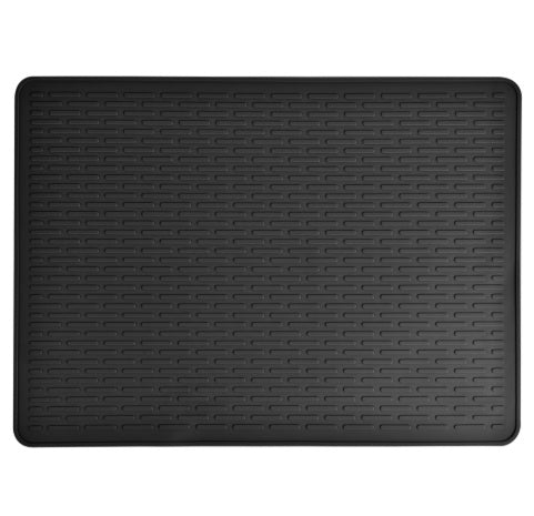 Silicone Kitchen Dish Drying Mat, Heat-Resistant Draining Pad for Countertop