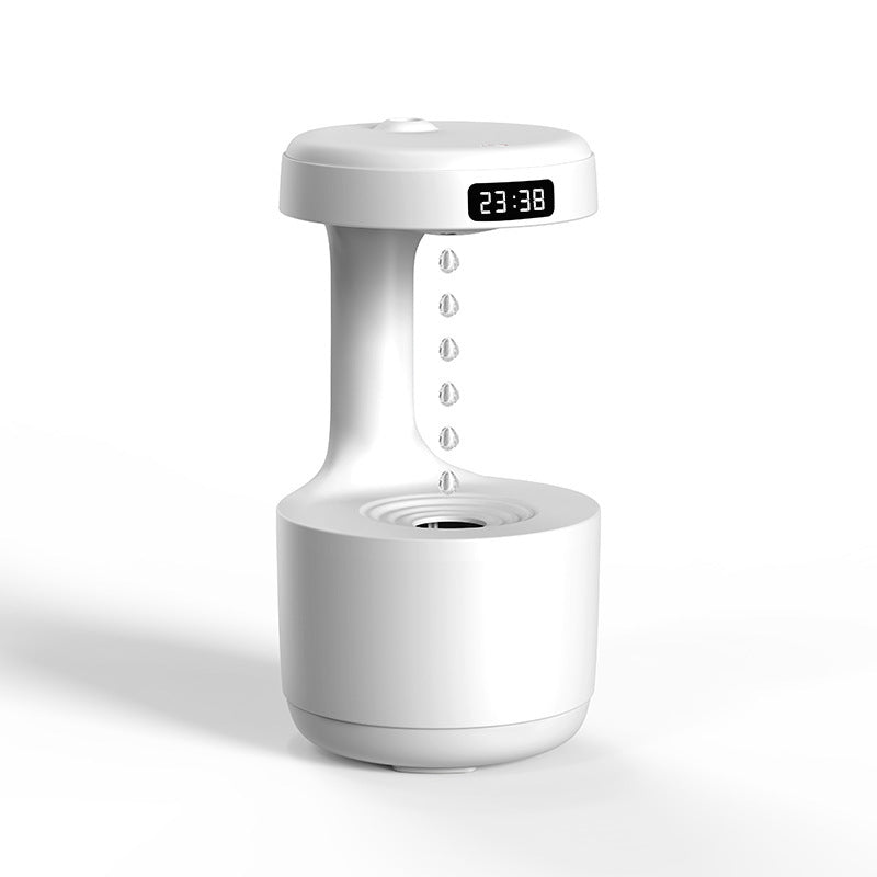 Anti-Gravity Humidifier with Levitating Water Drops, Silent Cool Mist Maker