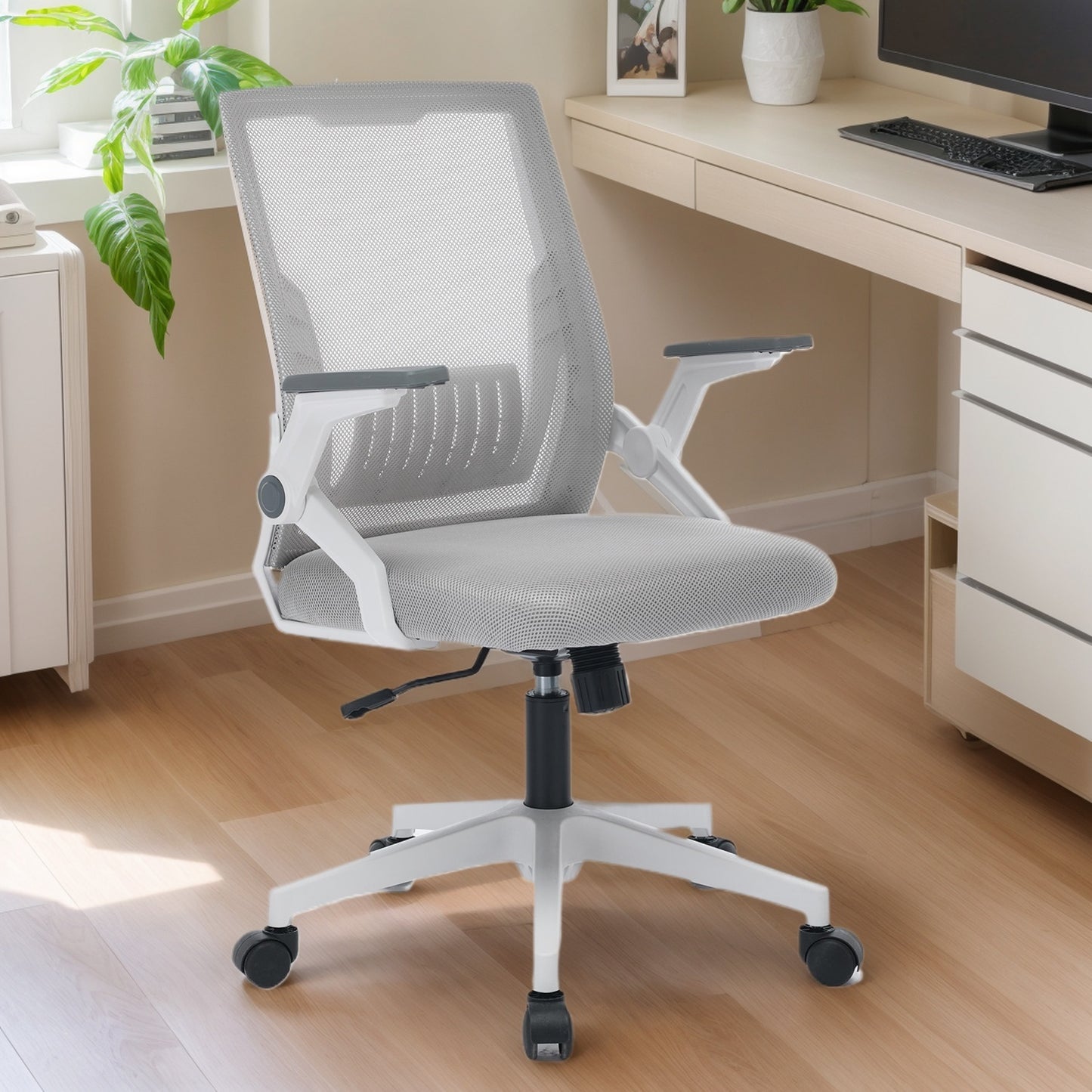 Ergonomic Office Chair Computer Desk Chair Comfy With Adjustable Lumbar Support - DonoHome