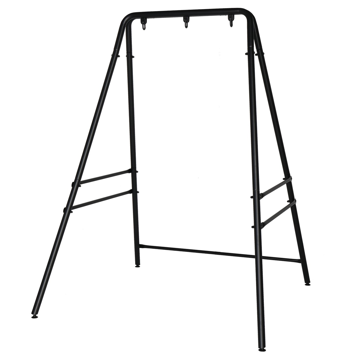 Heavy-Duty Steel Swing Chair Frame with 4-Leg Stand for Indoor & Outdoor Hanging Seats