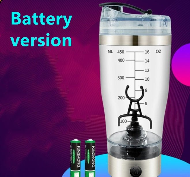 Portable Electric Protein Shaker Bottle, USB Rechargeable Blender