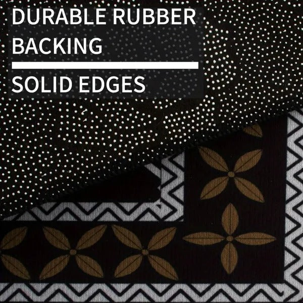 Washable Kitchen Rugs – Non-Slip Absorbent Mats for Floor, Set of 2 Kitchen Runners