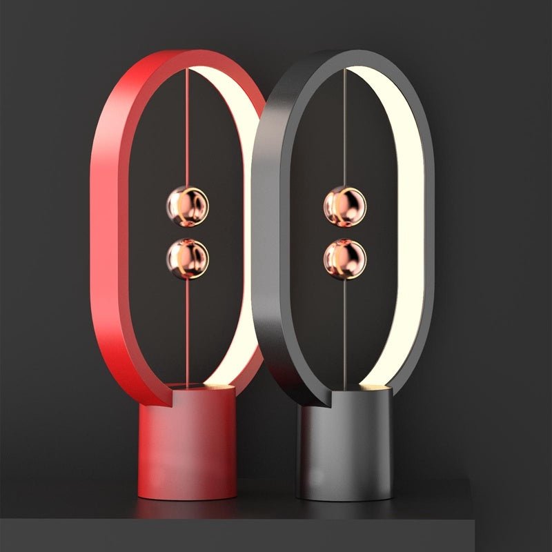 Magnetic Switch Floating LED Lamp, USB-Powered Suspension Table Light