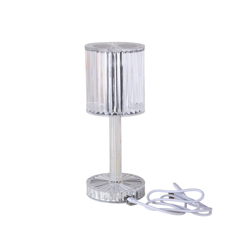 New Crystal Table Lamp, Diamond Romantic LED Light for Home Decor & Gift