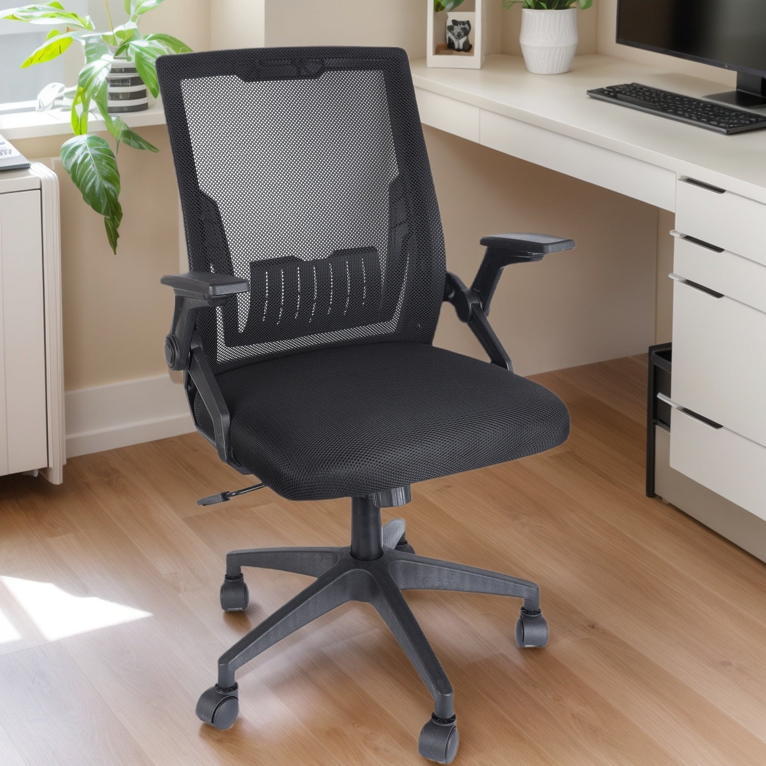 Ergonomic Office Chair Computer Desk Chair Comfy With Adjustable Lumbar Support - DonoHome
