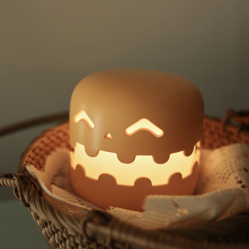 Halloween Pumpkin Lamp, Bedside Ambience Light, Kids Bedroom Decoration