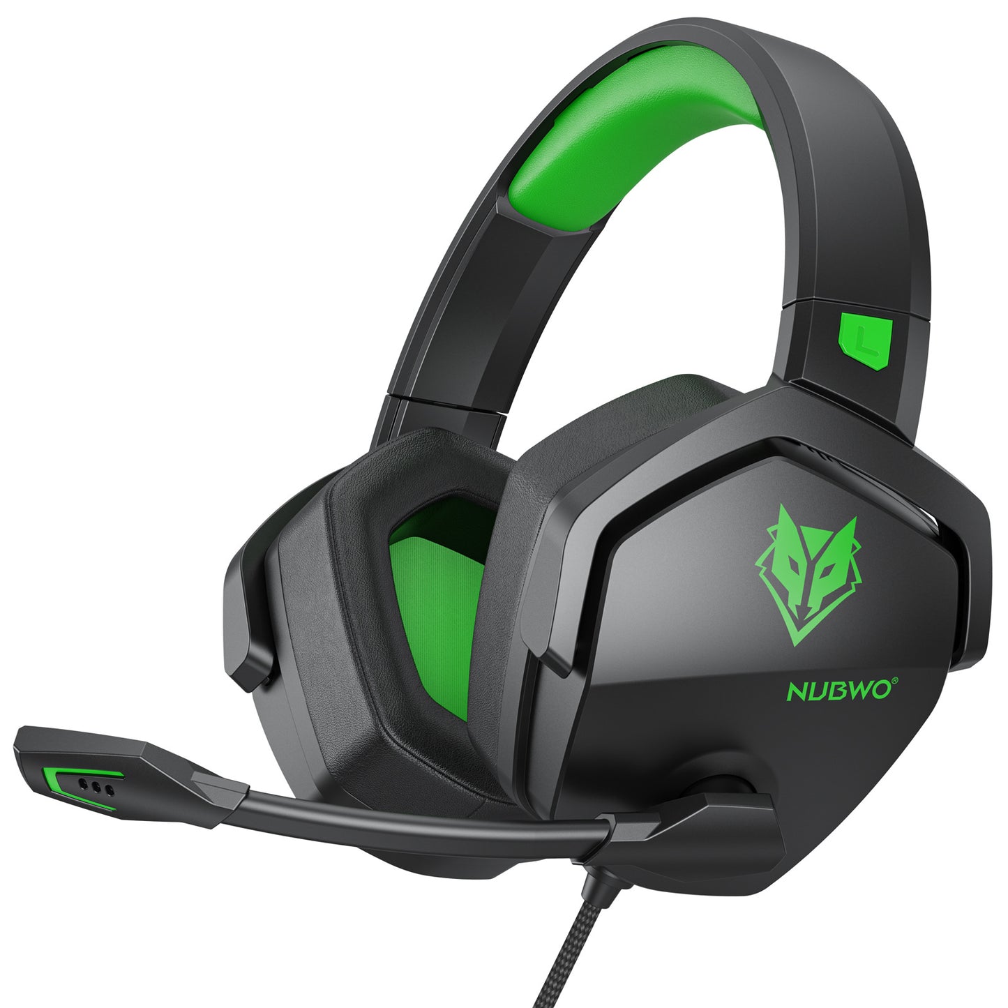 Wired Gaming Headset with Mic for PC, PS4, Xbox, & Mobile, E-Sports Style