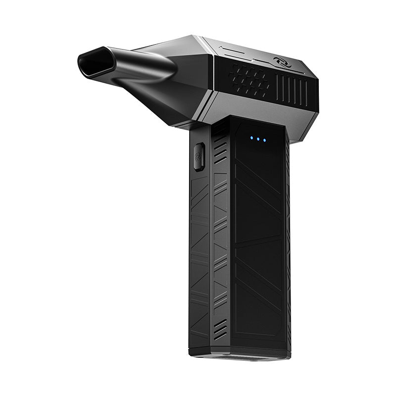 Mini Turbo Fan with 4 Nozzles, High-Speed Brushless Motor & 3 Speeds