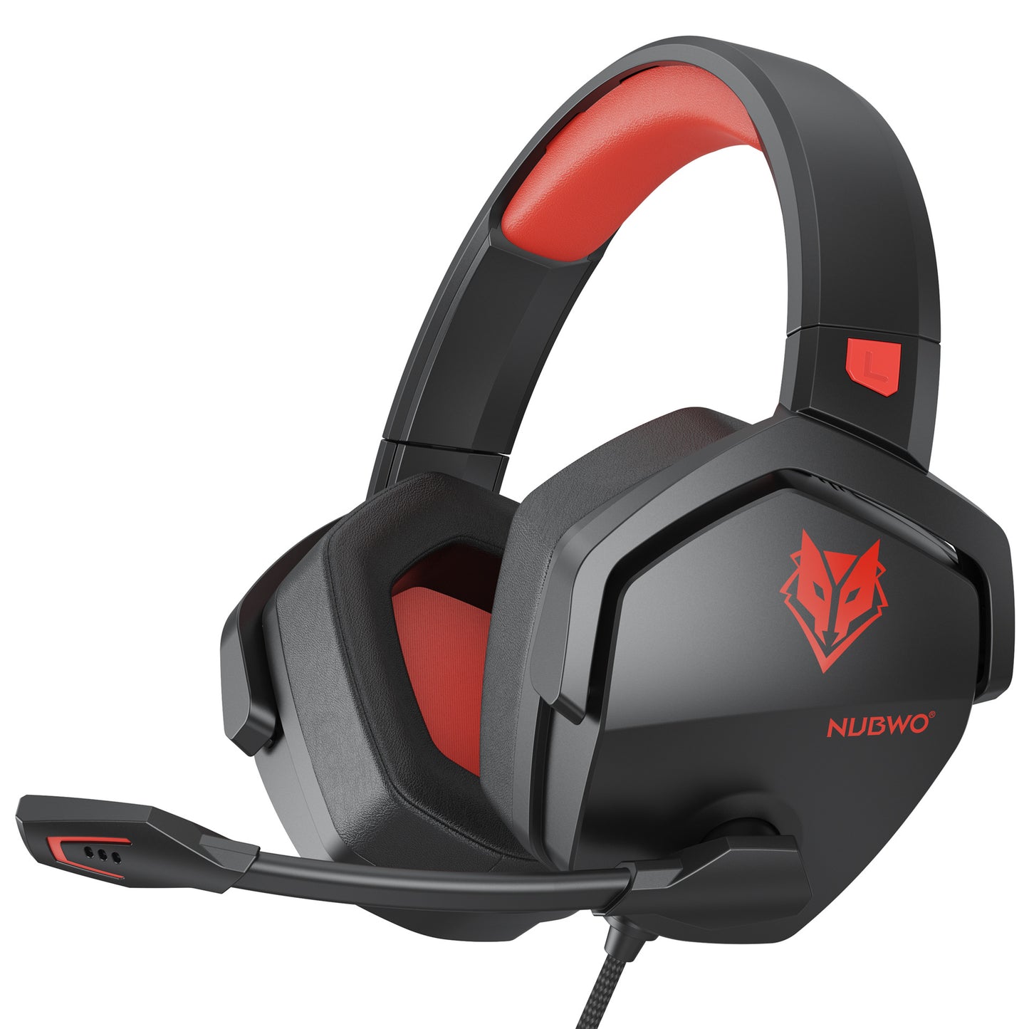 Wired Gaming Headset with Mic for PC, PS4, Xbox, & Mobile, E-Sports Style