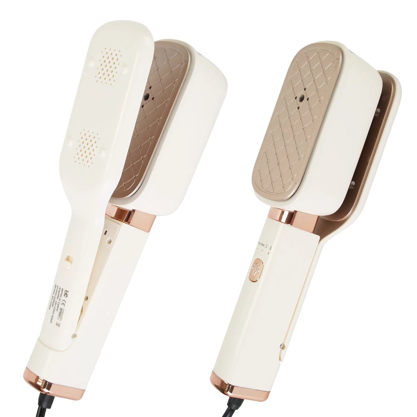 Portable 3-in-1 Steam Iron Press and Travel Garment Steamer, Handheld Clothes Wrinkle Remover with Flip Head, 1000W Fast Heating