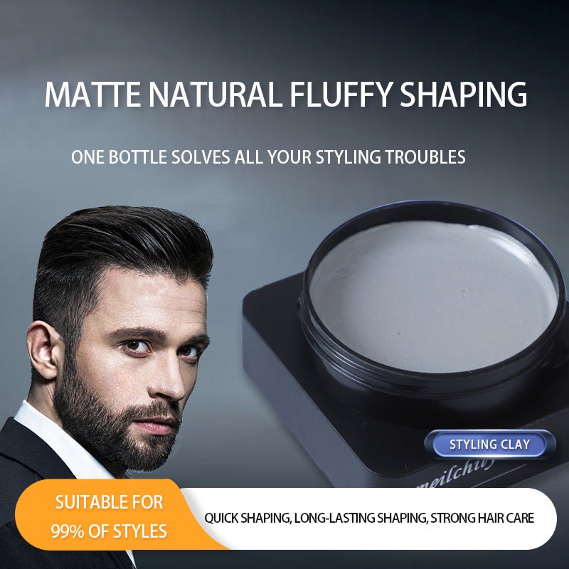 Men’s Styling Hair Wax – Strong Hold, Easy Wash, Long-lasting Shine for Daily Grooming