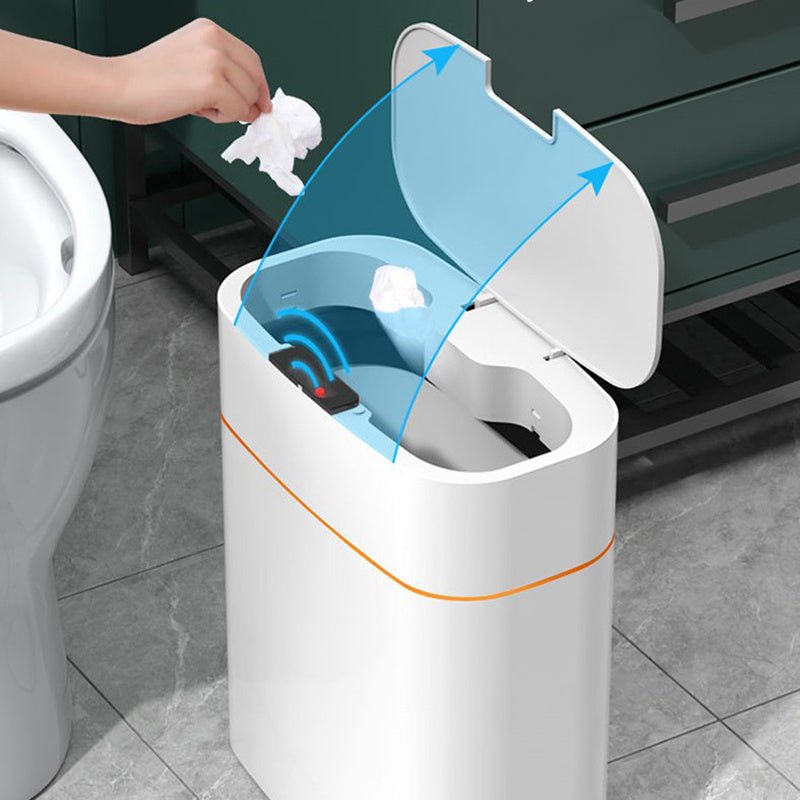 Smart Induction Trash Can with UV Sterilization, Automatic Sensor Bin