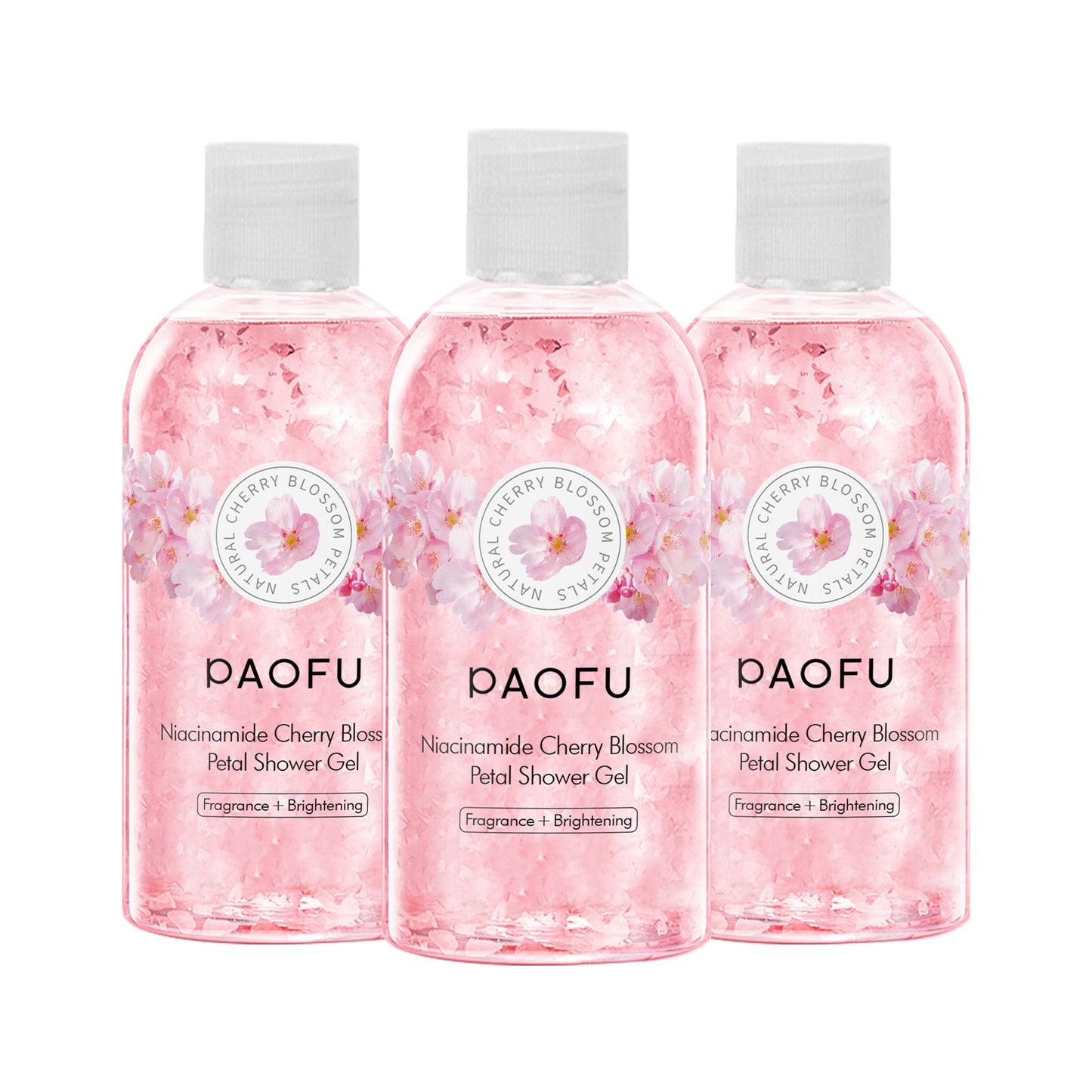 Niacinamide Cherry Blossom Body Wash – Petal Shower Gel, Fragrance & Brightening, Gentle Cleansing