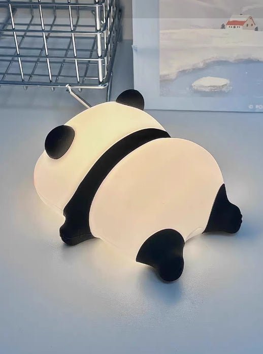Cute Cartoon Animal Silicone LED Night Light, USB Rechargeable & Dimmable